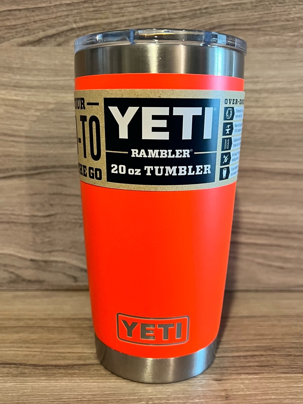 YETI Rambler 20 oz Tumbler (Solar Flare)